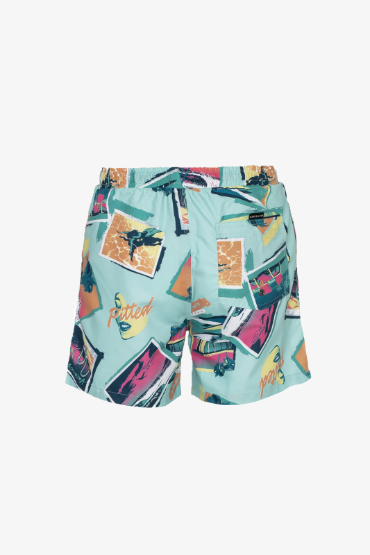 Quiksilver Vacvly16 Jamv Erkek Mavi Deniz Şortu EQYJV03559-GCZ6 - 2