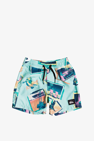 Quiksilver Vacvlyyth14 K Jamv Çocuk Mavi Deniz Şortu EQKJV03122-GCZ6 - Quiksilver
