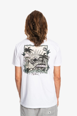 Quiksilver Wary Eye Erkek Beyaz T-Shirt EQYZT06666-WBB0 - 2