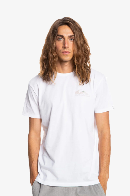Quiksilver Wary Eye Erkek Beyaz T-Shirt EQYZT06666-WBB0 - 1