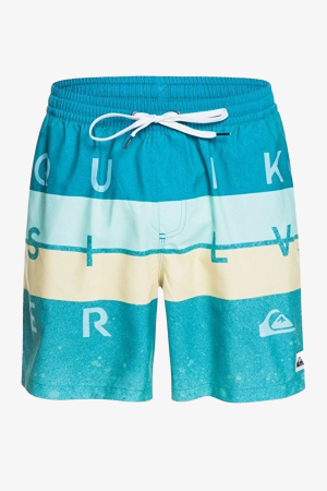 Quiksilver Word Block Volley 17 Erkek Mavi Deniz Şortu EQYJV03694-BPJ6 - Quiksilver