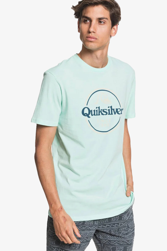 Quiksilver Wordsremaınss Erkek Mavi T-Shirt EQYZT05753-GCZ0 - 1