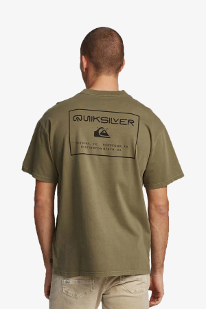 Quiksilver Xcomps Erkek Siyah T-Shirt EQYZT05812-KVJ0 - 2