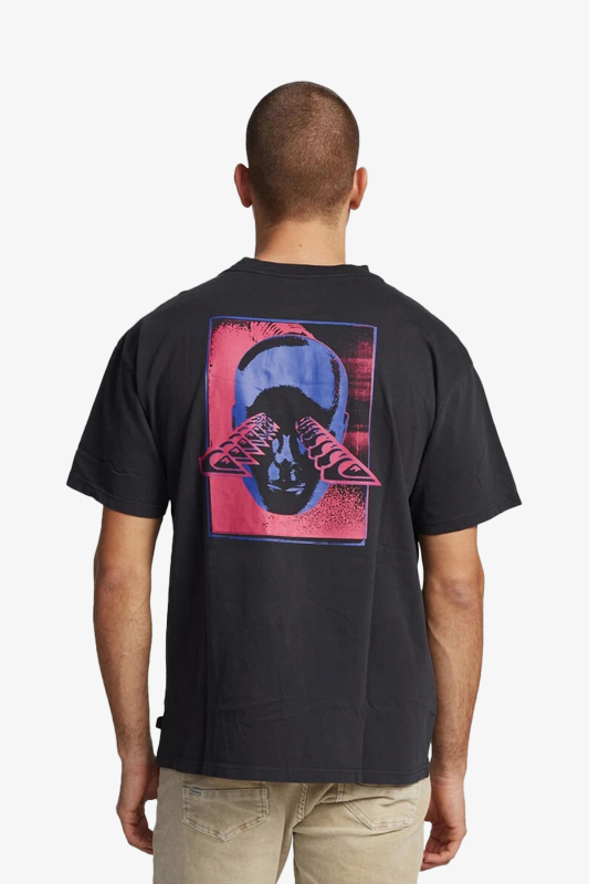 Quiksilver Xraycafes Erkek Siyah T-Shirt EQYZT05813-KVJ0 - 2