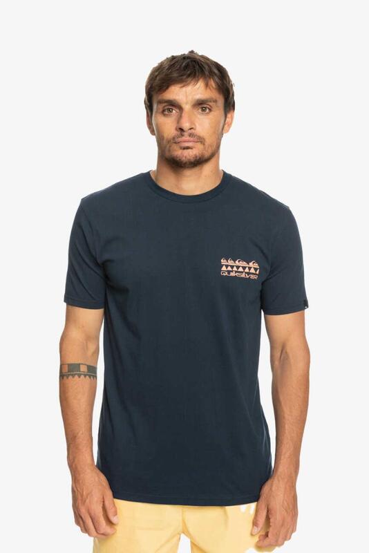 Quiksilver Quıkspray M Tees Lacivert Erkek T-Shirt EQYZT07222-BYJ0 - 1