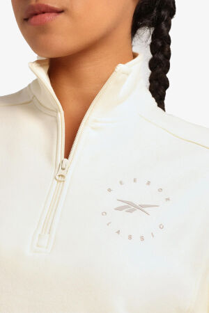 Reebok ide Fleece Midlayer Kadın Bej Sweatshirt RE 2004 - 4