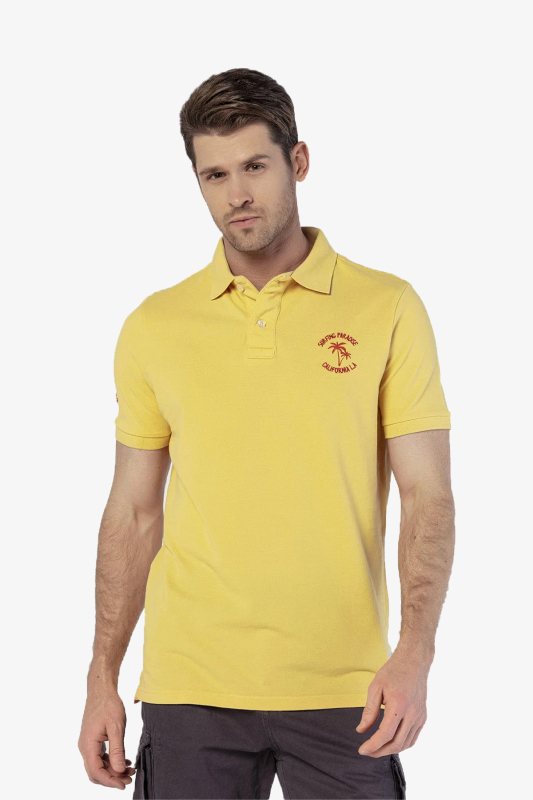 Routefield Pacey Erkek Sarı T-Shirt RFPACEY21-113 - 1