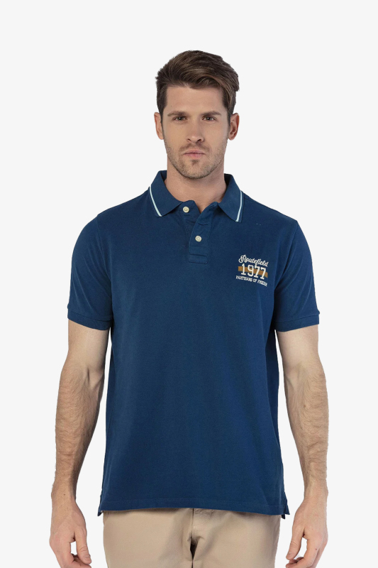 Routefield Paden Polo Erkek Lacivert T-Shirt RFPADEN21 - 1
