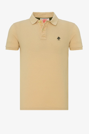 Routefield Patrıot Erkek Bej T-Shirt RFPATRIOT22-091 - Routefield