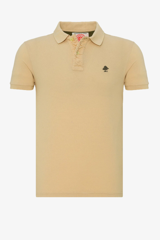 Routefield Patrıot Erkek Bej T-Shirt RFPATRIOT22-091 - 1