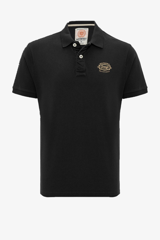 Routefield Plate Erkek Siyah T-Shirt RFPLATE23-10010 - 1