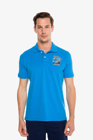 Routefıeld Post Erkek Mavi T-Shirt RFPOST19-12011 - Routefield