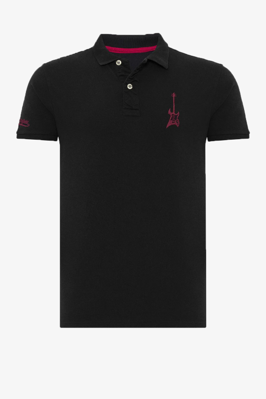 Routefield Punk Erkek Siyah T-Shirt RFPUNK23-10010 - 1