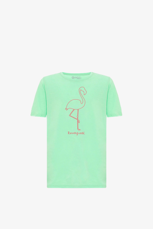 Routefield Tall Çocuk Yeşil T-Shirt RFKTALL22-23158 - 1