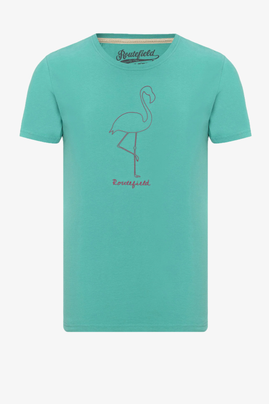 Routefield Tall Erkek Yeşil T-Shirt RFTALL22-10133 - 1