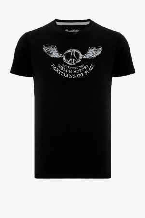 Routefield Thart Erkek Siyah T-Shirt RFTHWART20-10011 - Routefield
