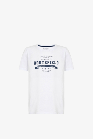 Routefıeld Tory Çocuk Beyaz T-Shirt RFKTORY22-10 - Routefield