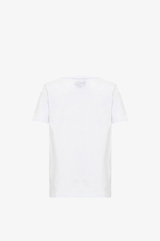 Routefıeld Tory Çocuk Beyaz T-Shirt RFKTORY22-10 - 2