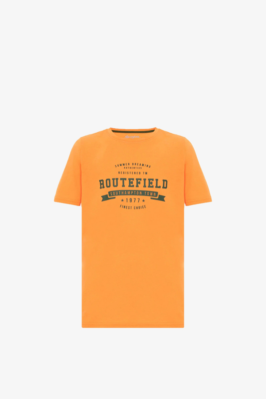 Routefield Tory Çocuk Turuncu T-Shirt RFKTORY22-25322 - 1