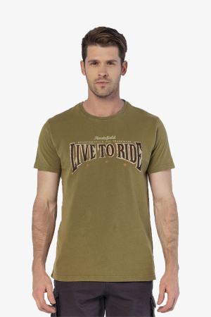 Routefield True Erkek Yeşil T-Shirt RFTRUE21-12384 - Routefield