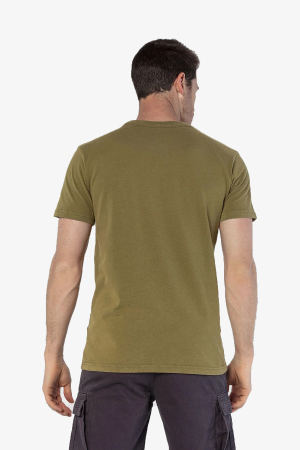 Routefield True Erkek Yeşil T-Shirt RFTRUE21-12384 - 2