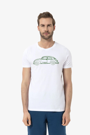 Routefıeld Truth Erkek Beyaz T-Shirt RFTRUTH22-10 - Routefield
