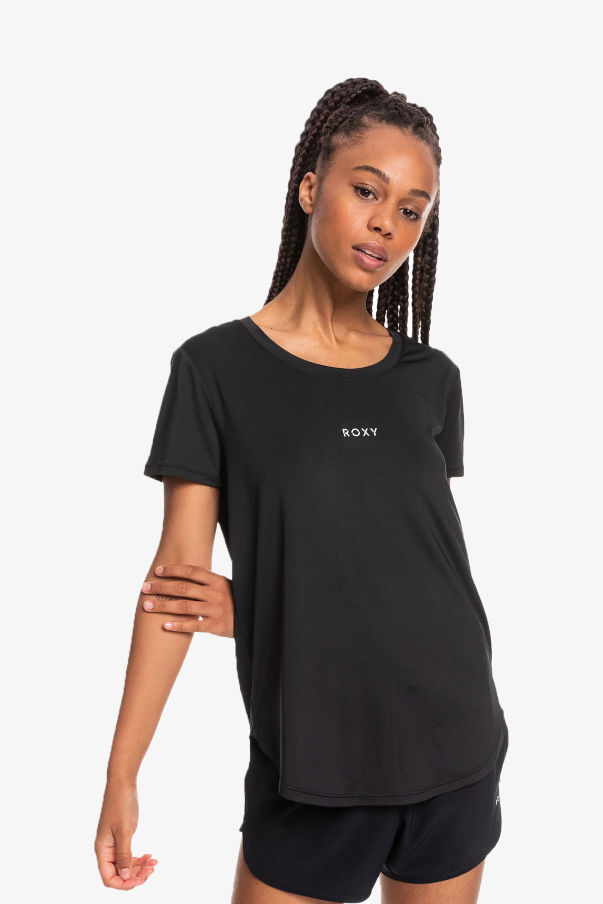 Roxy Dance Of Joy Kadın Siyah T-Shirt ERJKT03877-KVJ0
