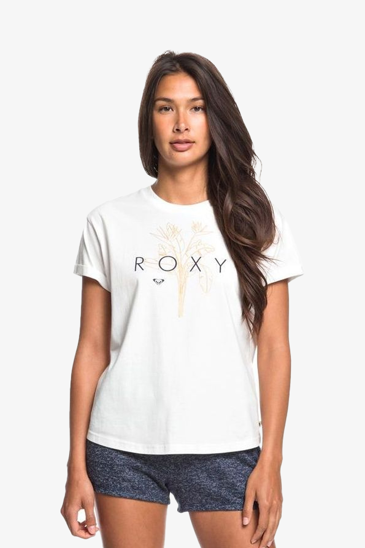 Roxy Epıc Afternoon Logo Kadın Beyaz T-Shirt ERJZT04810-WBK0