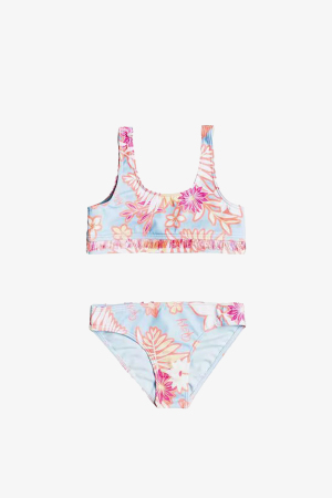 Roxy Funny Bra Set Çocuk Mavi Bikini Takımı ERLX203155-BZQ8 - Roxy