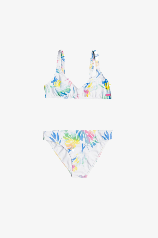Roxy Good R Athletıc Çocuk Beyaz Bikini Takımı ERGX203410-WBB8 - 1
