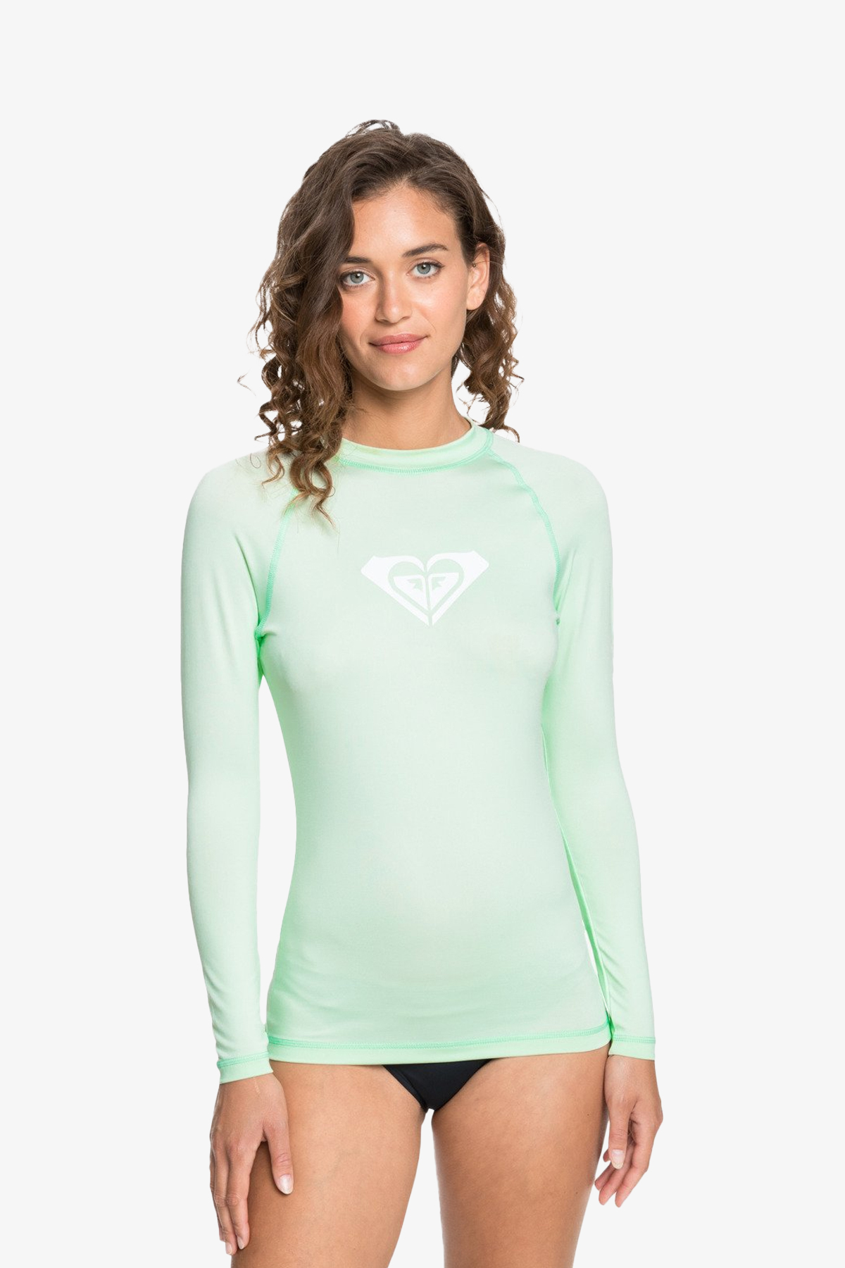 Roxy Hole Hearted Ls Kadın Yeşil T-Shirt ERJWR03408-GCF0
