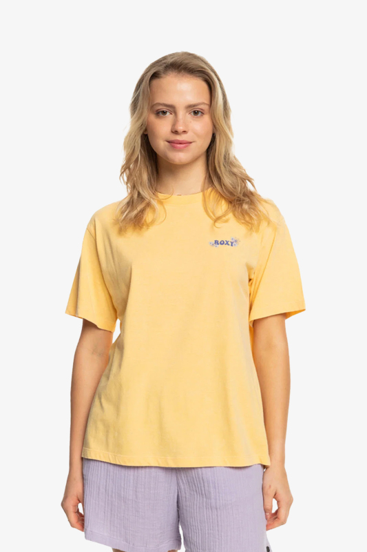 Roxy Moonlıght Sun B J S Kadın Sarı T-Shirt ERJZT05481-NFK0 - 1