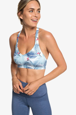 Roxy Nova Vıda Bra J Kadın Beyaz Spor Bra ERJKT03499-WBB2 - Roxy