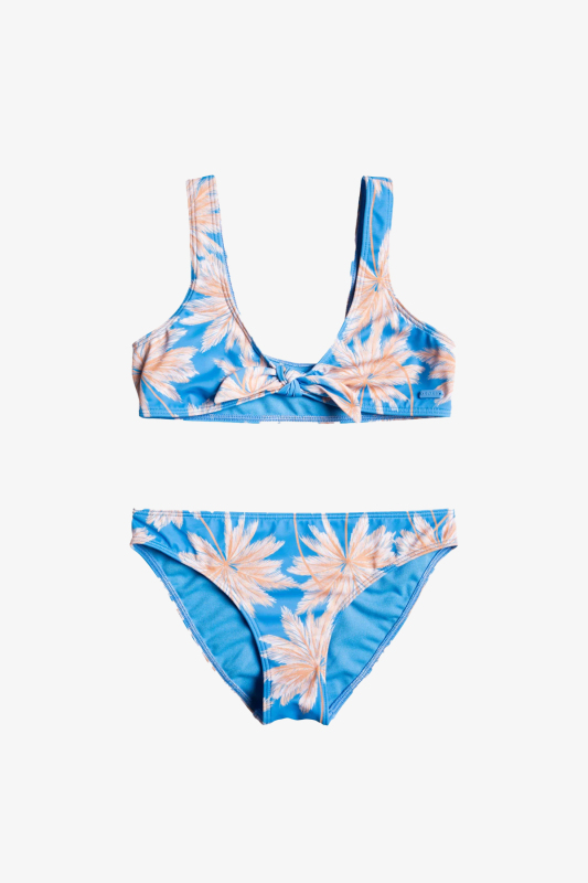 Roxy Ocean Treasure Bralette Set Çocuk Mavi Bikini Takımı ERGX203484-BJT8 - 2