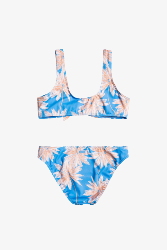 Roxy Ocean Treasure Bralette Set Çocuk Mavi Bikini Takımı ERGX203484-BJT8 - 1