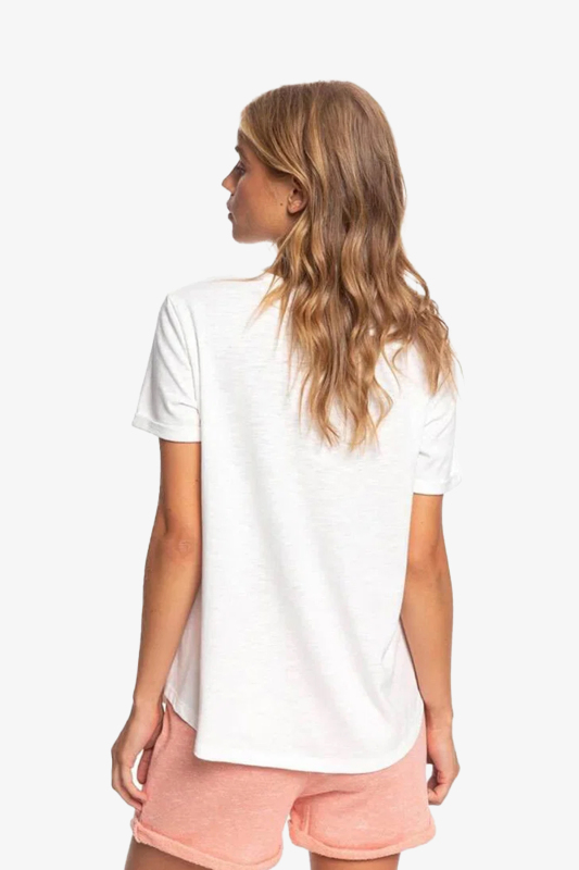Roxy Oceanholıc J Kadın Beyaz T-Shirt ERJZT04794-WBK0 - 2