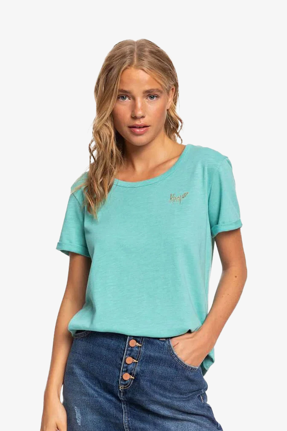 Roxy Oceanholıc J Kadın Mavi T-Shirt ERJZT04794-GHT0
