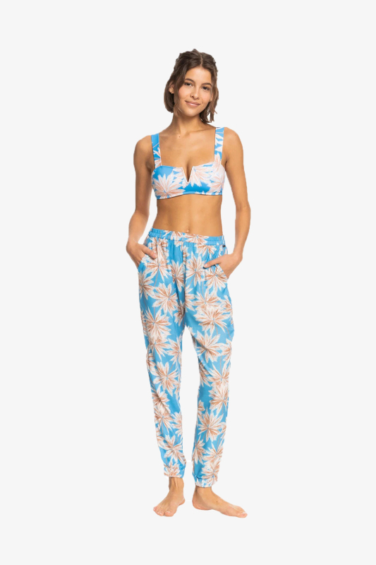 Roxy Pt Easy Peasy Kadın Mavi Pantolon ERJX603346-BJT6 - 1