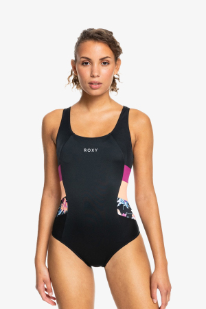 Roxy Roxy Actıve Techn Colbl Op Kadın Siyah Mayo ERJX103429-KVJ6 - Roxy