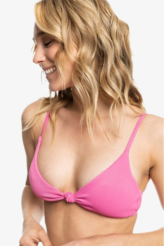 Roxy Roxy Love The Surf Knot Kadın Pembe Bikini Üstü ERJX304646-MKH0 - 1
