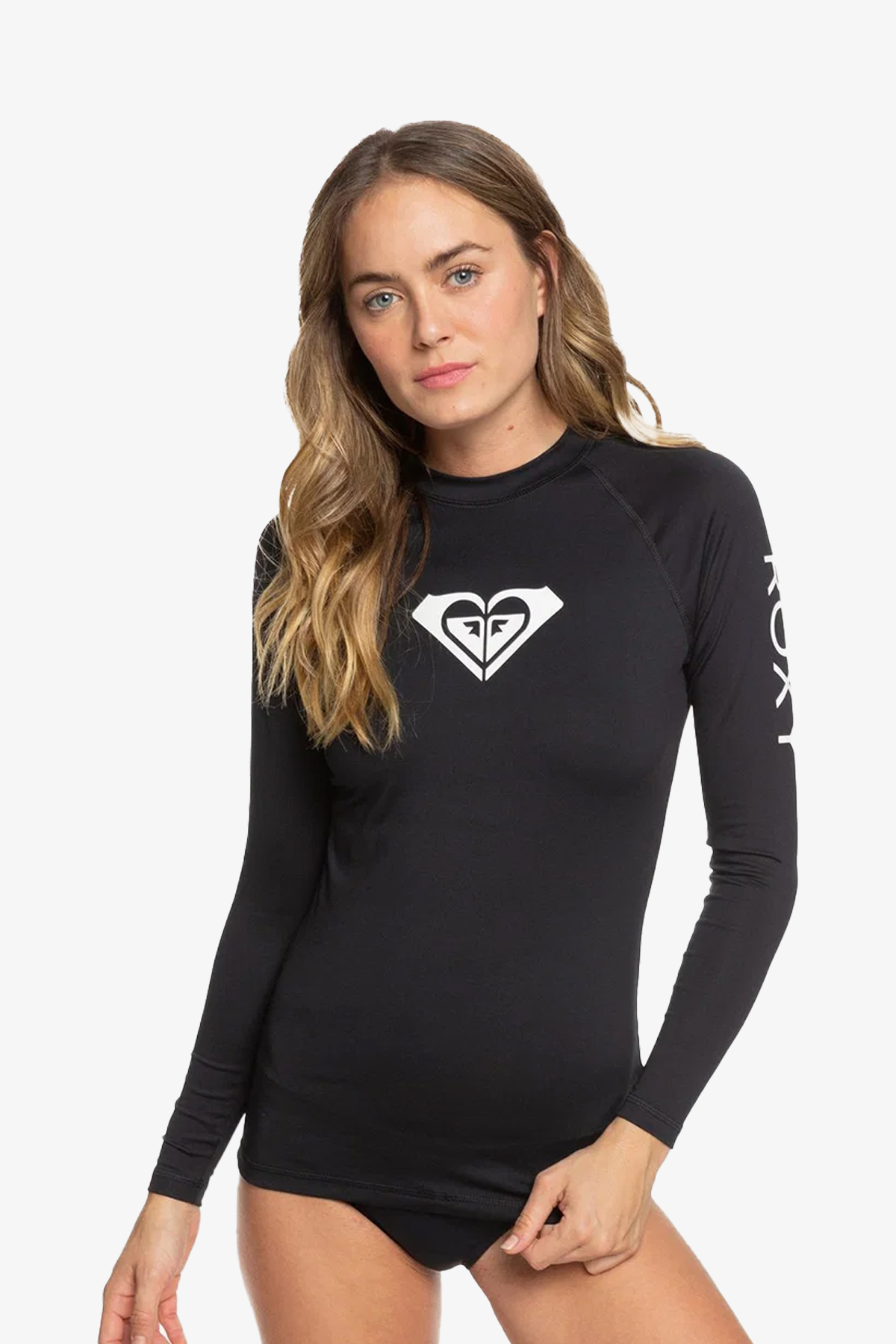 Roxy Wholehearted Ls J Sfsh Kadın Siyah T-Shirt ERJWR03408-KVJ0