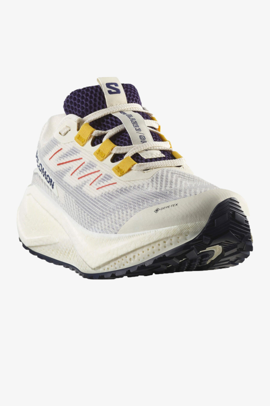 Salomon Aero Blaze 3 GRVL Gore-Tex Kadın Beyaz Patika Koşu Ayakkabısı L47974100 - 4