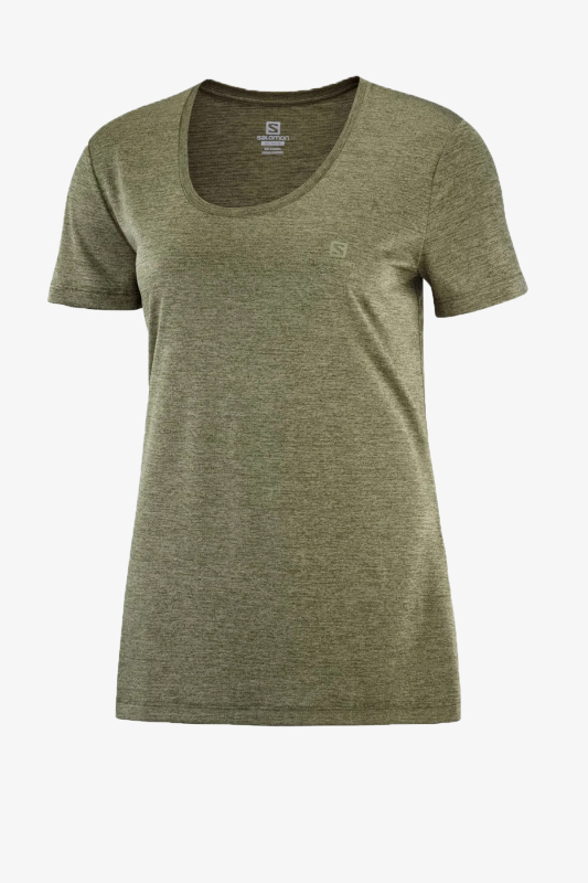 Salomon Agıle Kadın Yeşil T-Shirt LC1483600-25218 - 1