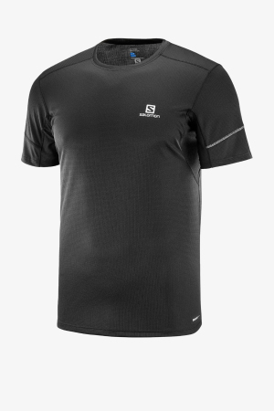Salomon Agıle M Erkek Siyah T-Shirt L40209900-10011 - Salomon