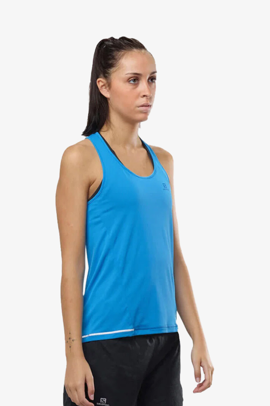 Salomon Agıle Tank Kadın Mavi Fitness Ekipmanları LC1070300-22025 - 1