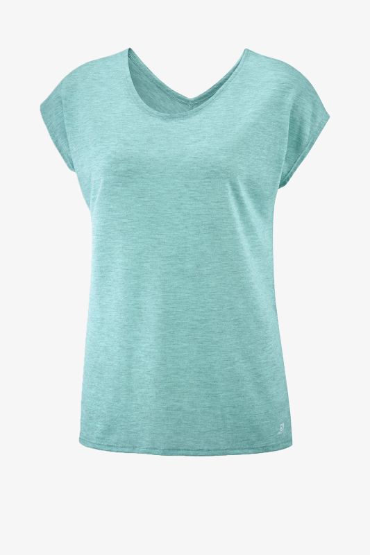 Salomon Comet Kadın Mavi T-Shirt LC1282600-23865 - 1