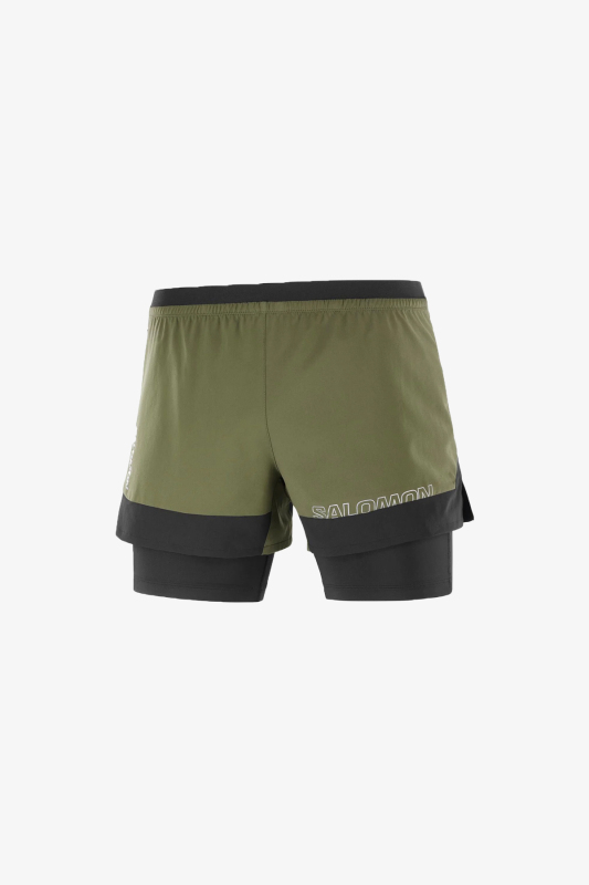 Salomon Cro 2In1 M Erkek Siyah KOŞU ŞORTU LC2049800-27971 - 1