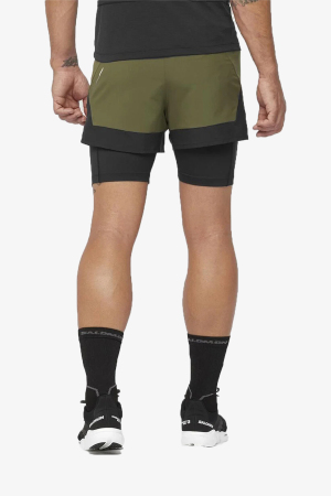 Salomon Cro 2In1 M Erkek Siyah KOŞU ŞORTU LC2049800-27971 - 3