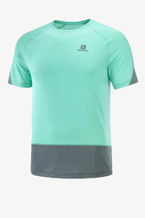Salomon Cro Run M Erkek Siyah T-Shirt LC1721600-27027 - Salomon
