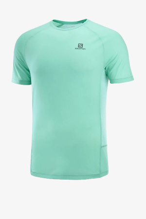 Salomon Cross Rebel Erkek Mavi T-Shirt LC1734600-17877 - Salomon